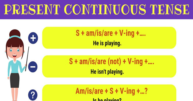 th&igrave; hiện tại tiếp diễn