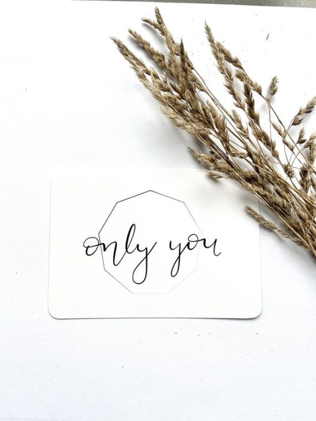 only you