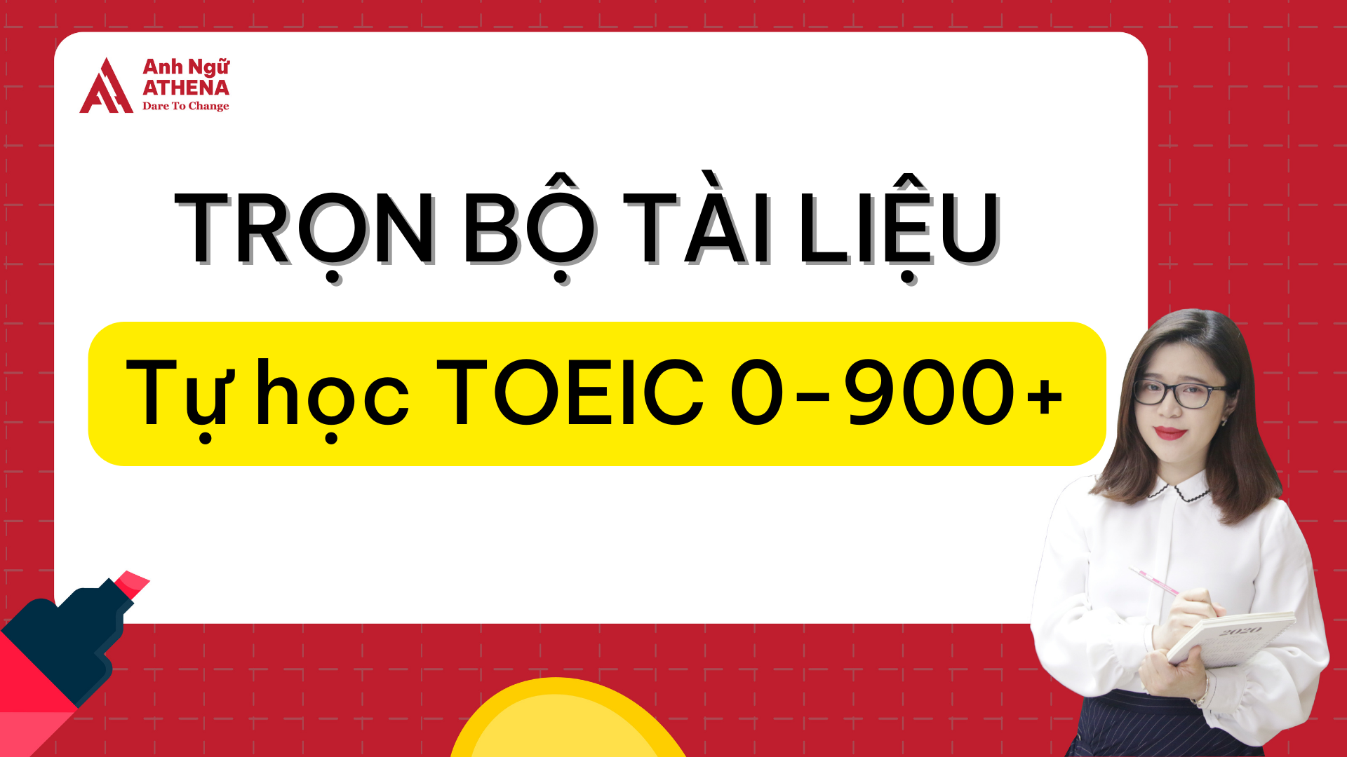 TRỌN BỘ TÀI LIỆU TỰ HỌC TOEIC 0-900+ (FILE PDF + VIDEO BÀI GIẢNG + AUDIO)