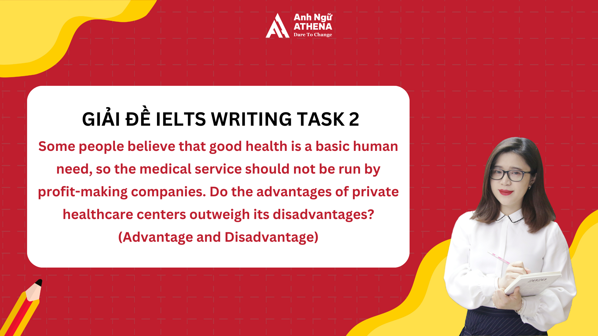 Giải đề IELTS Writing Task 2 - chủ đề Health - 14/9/2023