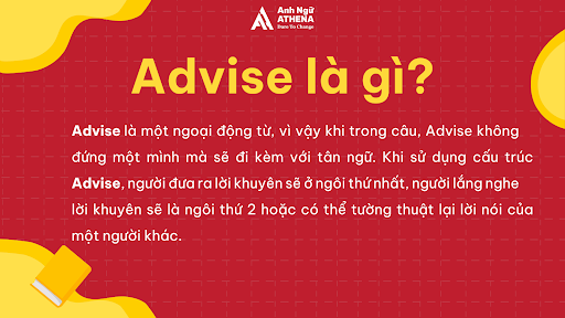 Advise l&agrave; g&igrave;?