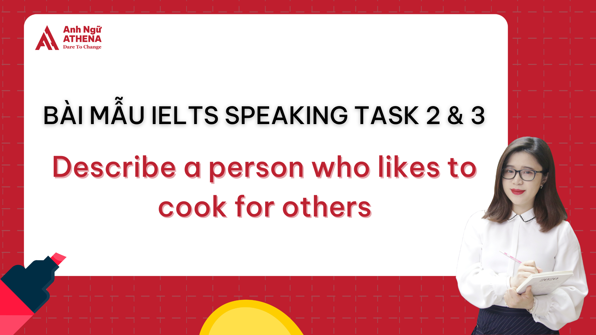 B&agrave;i mẫu IELTS Speaking Part 2: &ldquo;Describe a person who likes to cook for others"
