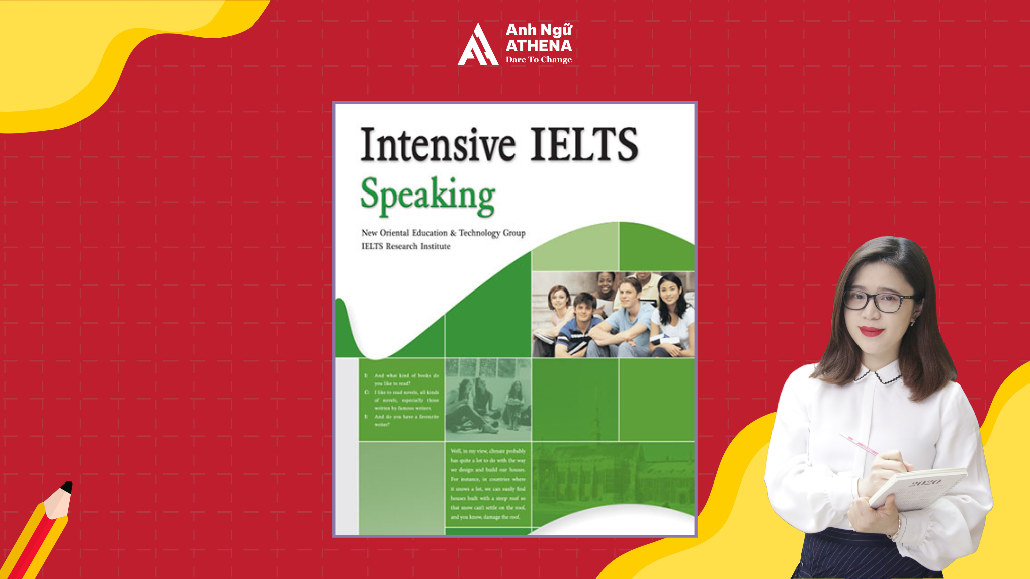 S&aacute;ch Intensive IELTS Speaking gồm 4 session để bổ trợ người học