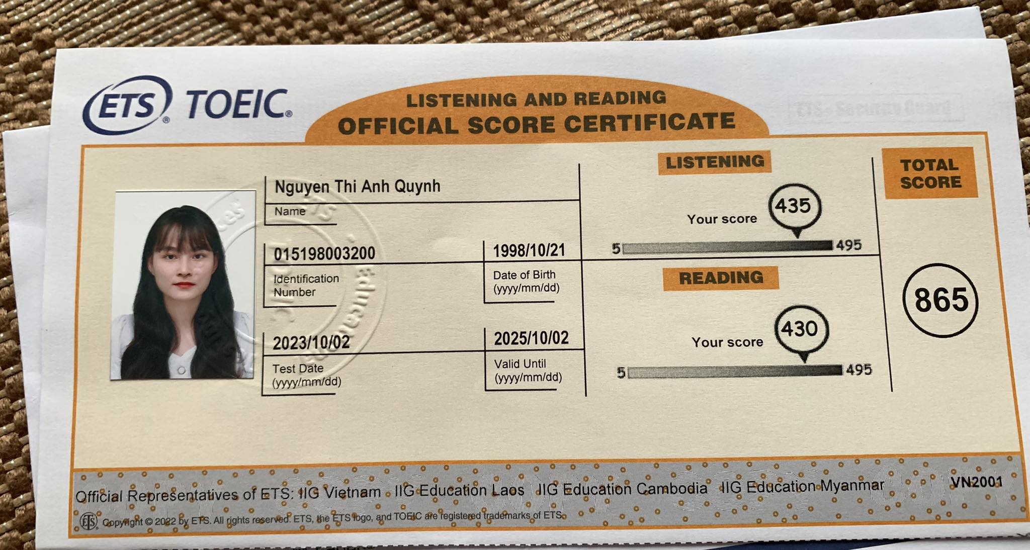 TOEIC 0-500+