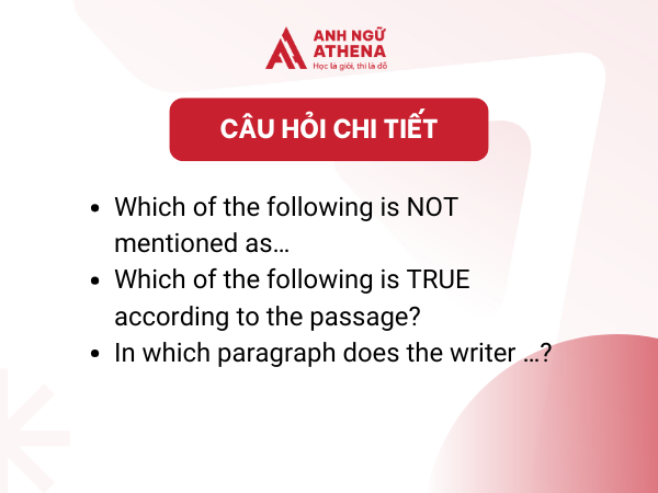 bài đọc hiểu tiếng Anh THPT Quốc Gia câu hỏi chi tiết