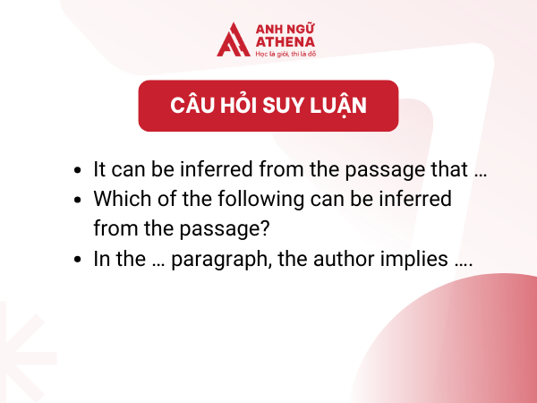 bài đọc hiểu tiếng Anh THPT Quốc Gia câu hỏi suy luận