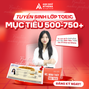 khóa học toeic 500-750