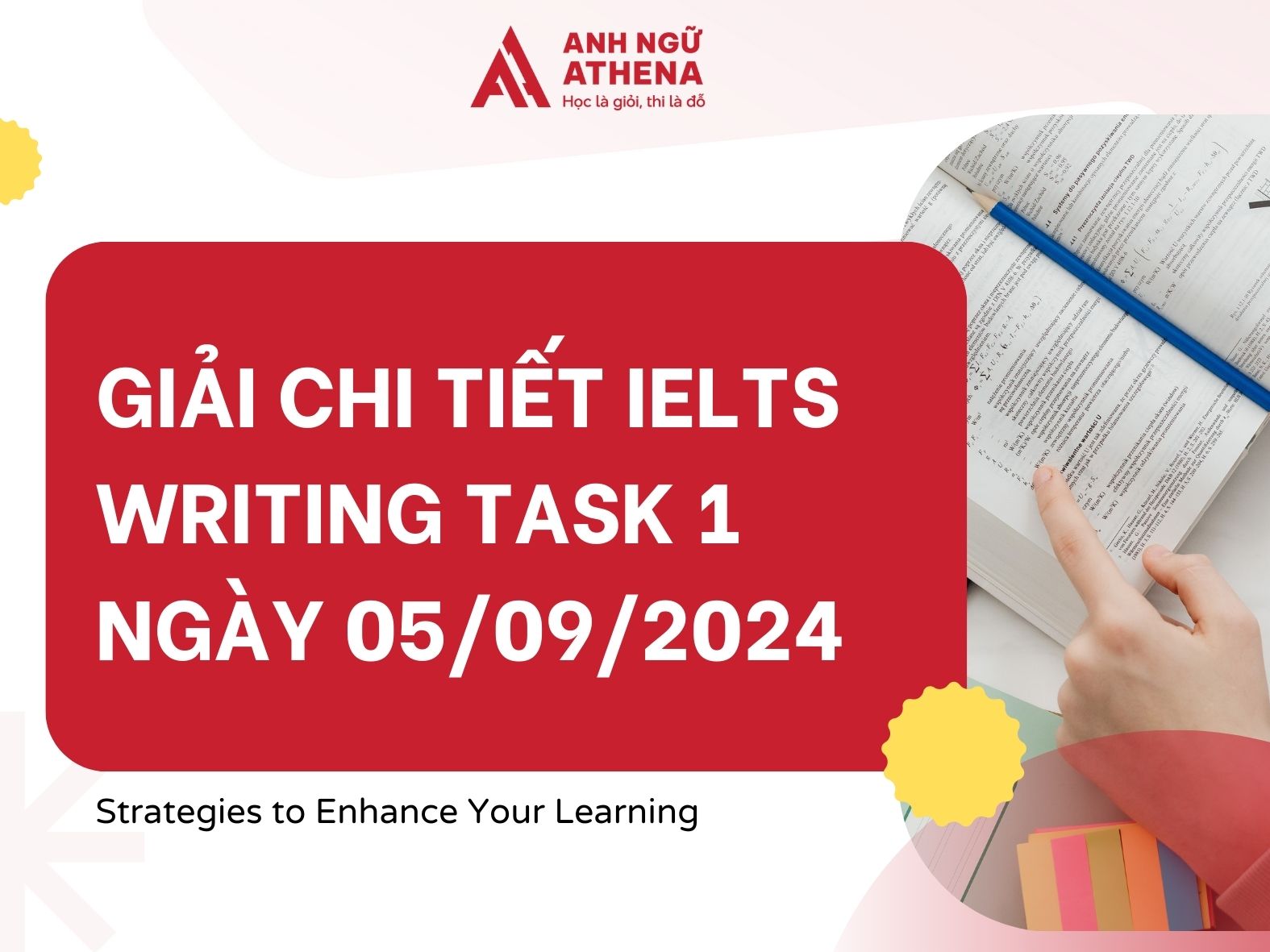 Hướng dẫn giải IELTS Writing Task 1 ngày 05/09/2024