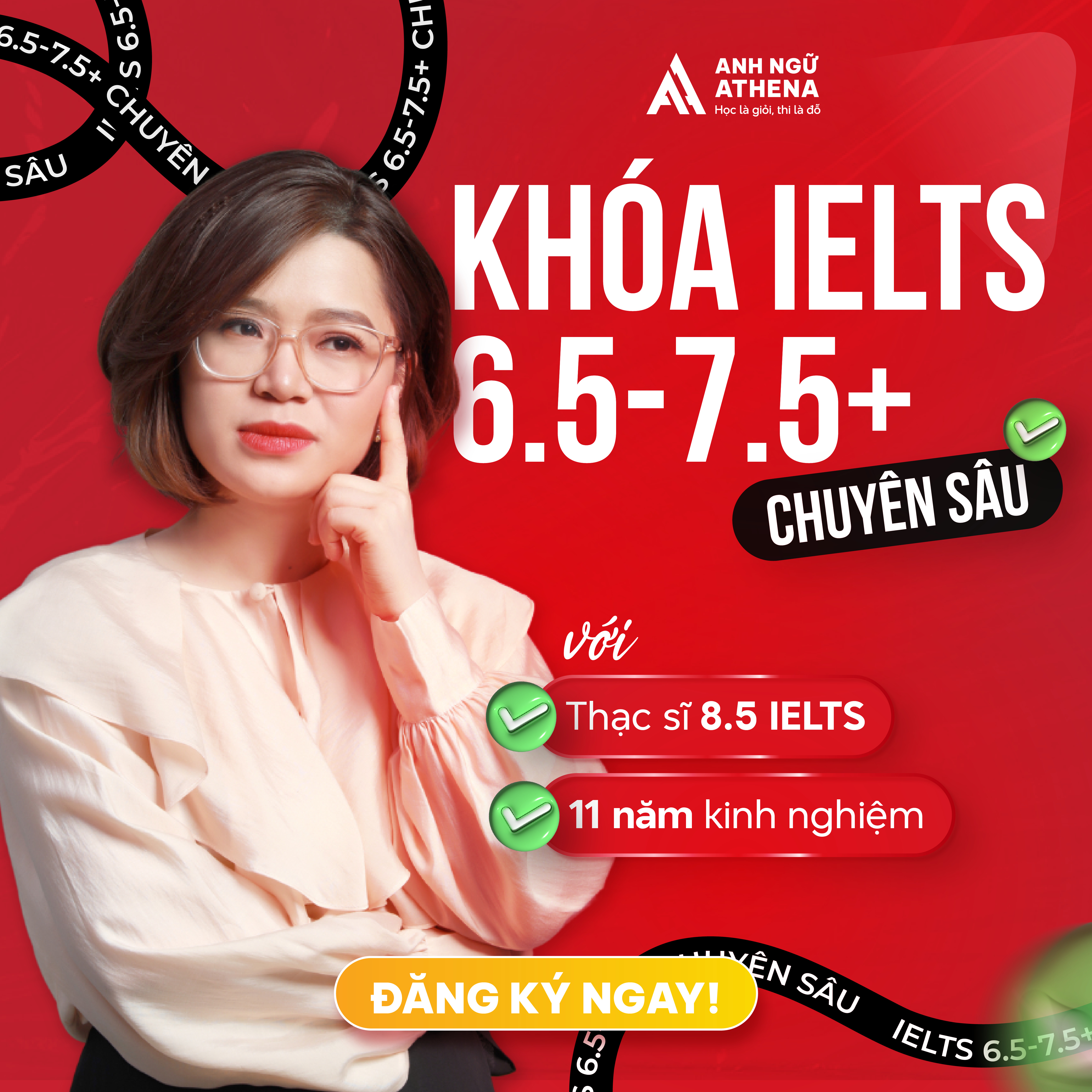 Giảng viên khoá học 6.5 IELTS