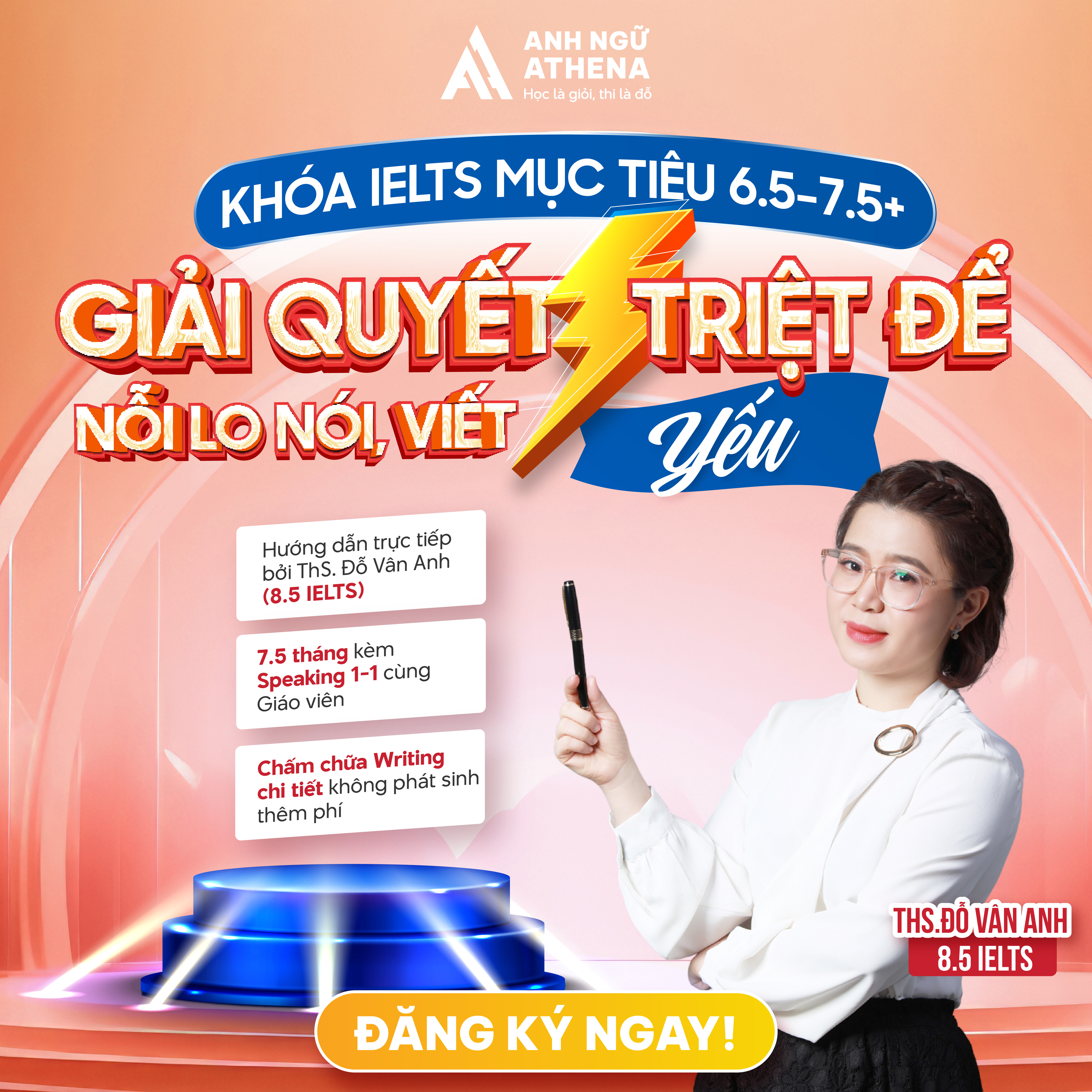 Giảng viên IELTS 8.5