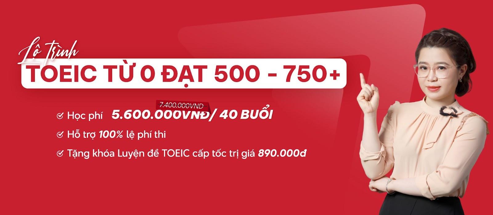 Lộ trình đạt TOEIC 500