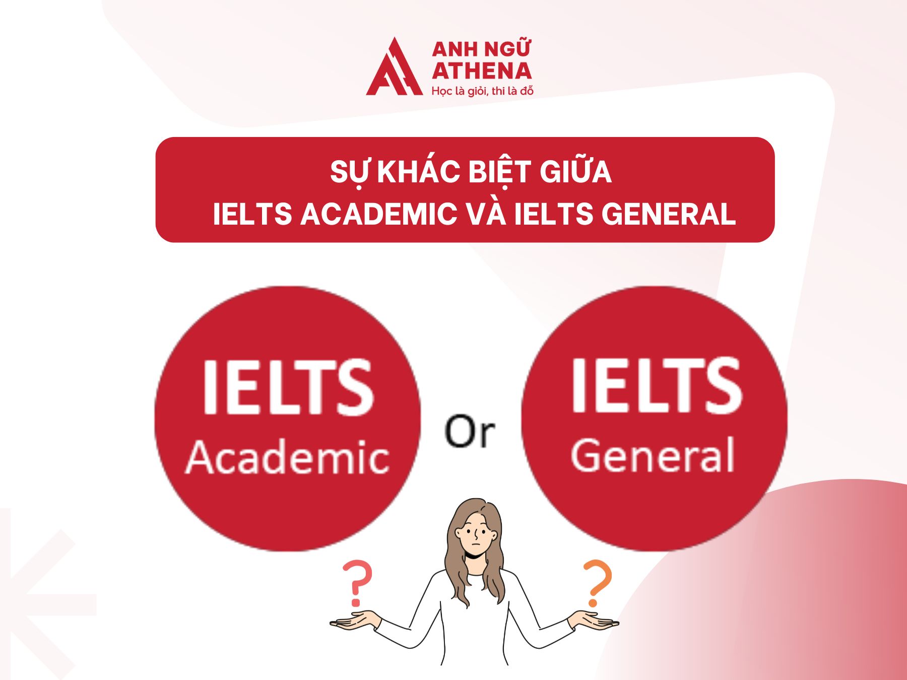 So sánh IELTS Academic và IELTS General