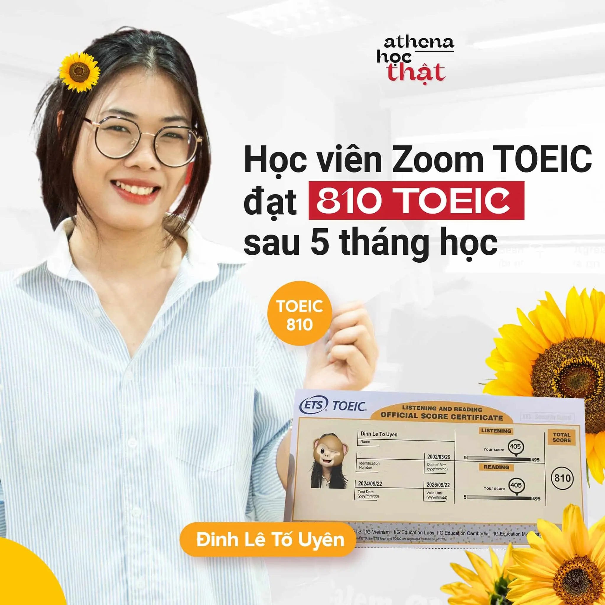 Sinh viên ĐH Bách Khoa HN: Từ 4 điểm thi THPTQG tiếng Anh đến 810 TOEIC “ngoạn mục” ️